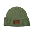 Tahoe Beanie, Waffle Cuff Beanie, Mint, Mens Beanie, Womens Beanie, Front Picture