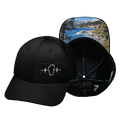 Tahoe Hat - Airmesh - Athletic Fit - Black - Fabric Back