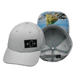 Tahoe Hat, Athletiic Fit,  Airmesh, Snapback Hat, Gray, Mens Hat, Womens Hat, Main Picture