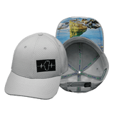 Tahoe Hat, Athletiic Fit,  Airmesh, Snapback Hat, Gray, Mens Hat, Womens Hat, Main Picture