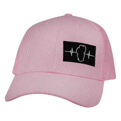 Tahoe Hat, Athletiic Fit,  Airmesh, Snapback Hat, Pink, Mens Hat, Womens Hat, Front Picture