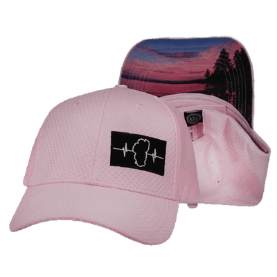Tahoe Hat — Airmesh, Athletic Fit, Pink, Fabric Back