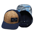 Tahoe Hat - Baseball Hat Fit - Cork - Navy - Trucker Mesh