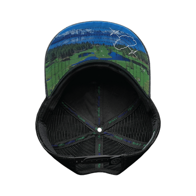 Tahoe Hat, Baseball Hat, Snapback Hat, Heather Charcoal, Gray, Mens Hat, Womens Hat, Underbill Picture