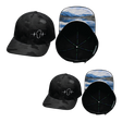 Tahoe Hat Bundle, Baseball Hat, Snapback Hat, Black Camo, Black, Mens Hat, Womens Hat, Main Picture