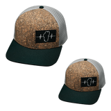 Tahoe Hat Bundle, Baseball Hat, Snapback Hat, Cork, Green, Gray, Mens Hat, Womens Hat, Front Picture