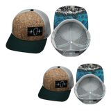 Tahoe Hat Bundle, Baseball Hat, Snapback Hat, Cork, Green, Gray, Mens Hat, Womens Hat, Main Picture