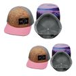 Tahoe Hat Bundle, Baseball Hat, Snapback Hat, Cork, Pink, Gray, Mens Hat, Womens Hat, Main Picture