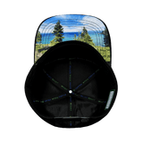 Tahoe Hat, Flat Bill, Snapback Hat, Cork, Black, Mens Hat, Womens Hat, Underbill Picture