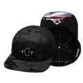 Tahoe Hat - Flat Bill - Black Camo / Black - Laser Mesh