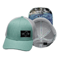 Tahoe Hat - Low Profile - Teal / White - Trucker Mesh