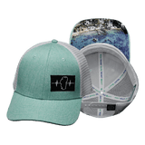 Tahoe Hat, Low Profile, Snapback Hat, Teal, White, Mens Hat, Womens Hat, Main Picture 