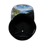 Hat, Trucker Hat, Snapback Hat, Quilted Velvet, Black, Mens Hat, Womens Hat, Underbill Picture