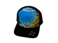 Tahoe Hat - Trucker Hat - Suede - Black - Glass - Trucker Mesh