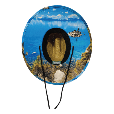 Tahoe Straw, Sun Hat, Glass, Mens Straw Hat, Womens Straw Hat, Underbill Picture