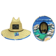 Tahoe Straw, Sun Hat, Sand Harbor, Mens Straw Hat, Womens Straw Hat, Main Picture