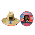 Tahoe Straw - Sun Hat - Sunset