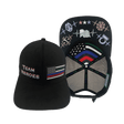 Team Heroes Hat, Baseball Hat, Snapback Hat, Suede, Black, Mens Hat, Womens Hat, Main Picture