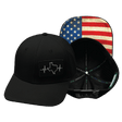 Texas Hat, Baseball Hat, Snapback Hat, Black, Mens Hat, Womens Hat, Main Picture