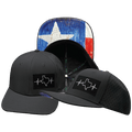 Texas Hat - Baseball Hat Fit - Charcoal - Laser Mesh