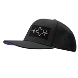 Texas Hat, Baseball Hat, Snapback Hat, Charcoal, Mens Hat, Womens Hat, Side Picture