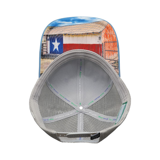 Texas Hat, Baseball Hat, Snapback Hat, Light Blue, Gray, Mens Hat, Womens Hat, Underbill Picture