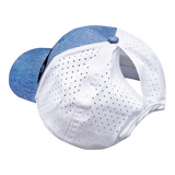 Texas Hat, Low Profile, Ponytail Hat, Snapback Hat, Light Blue, White, Mens Hat, Womens Hat, Ponytail Hole Picture 