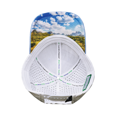 Texas Hat, Low Profile, Ponytail Hat, Snapback Hat, Light Blue, White, Mens Hat, Womens Hat, Underbill Picture 