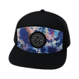 THB Hat, Flat Bill, Snapback Hat, Paint Splatter, Black, Mens Hat, Womens Hat, Front Picture