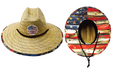 THB Straw - Sun Hat - Flag Rugged