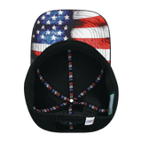 USA Hat, Baseball Hat Fit, Snapback Hat, Black, Mens Hat, Womens Hat, Underbill Picture