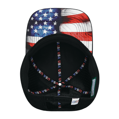 USA Hat, Baseball Hat Fit, Snapback Hat, Black, Mens Hat, Womens Hat, Underbill Picture