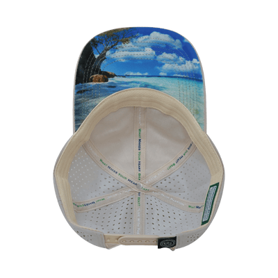Virgin Islands Hat, Dad Hat, Snapback, Light Gray, Mens Hat, Womens Hat, Underbill Picture
