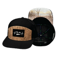 Virgin Islands Hat, Flat Bill, Snapback Hat, Cork, Black, Mens Hat, Womens Hat, Main Picture