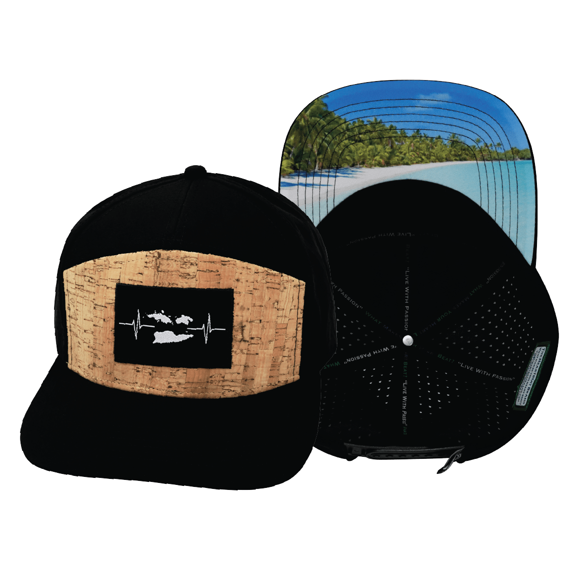 sold out) heart logo cap - theVirgins