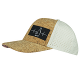 Wine Hat, Baseball Hat, Snapback Hat, Cork, Cream, Mens Hat, Womens Hat, Side Picture
