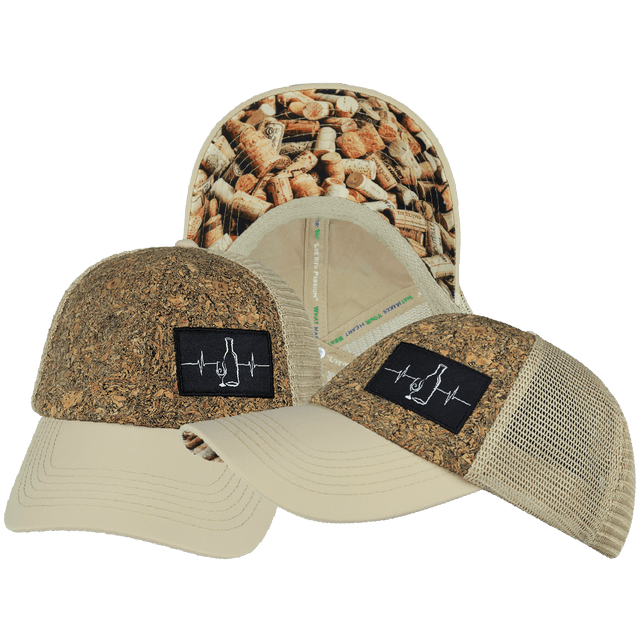 Wine Hat, Dad Hat, Snapback, Cork, Cream, Mens Hat, Womens Hat, Main Picture