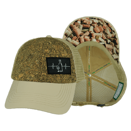 Wine Hat, Dad Hat, Snapback, Cork, Cream, Mens Hat, Womens Hat, Main Picture
