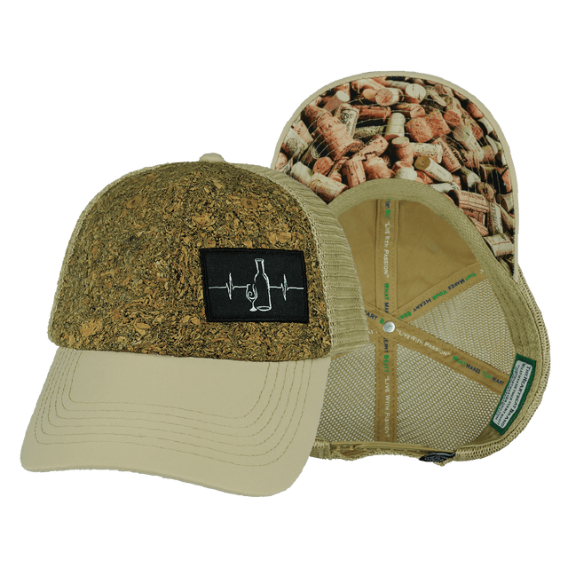 Wine Hat, Dad Hat, Snapback, Cork, Cream, Mens Hat, Womens Hat, Main Picture
