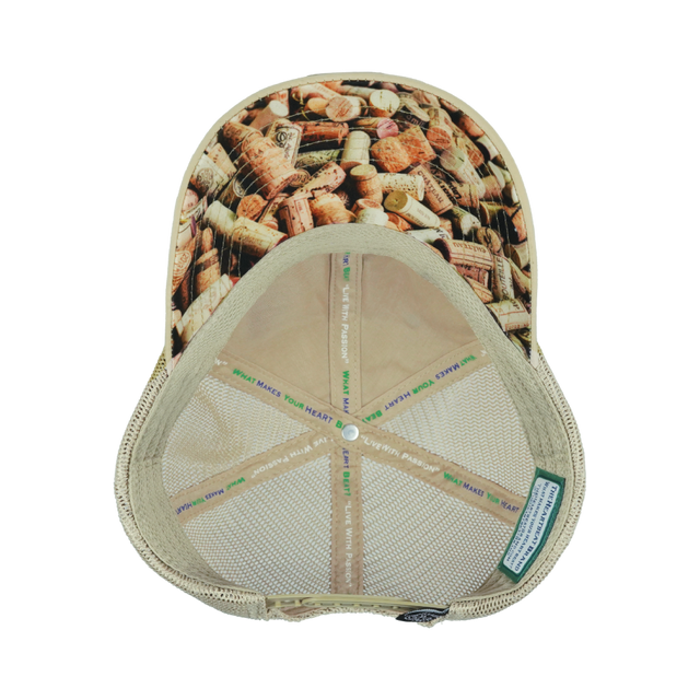 Wine Hat, Dad Hat, Snapback, Cork, Cream, Mens Hat, Womens Hat, Underbill Picture