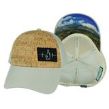Wine Hat, Dad Hat, Snapback, Cork, Gray, Mens Hat, Womens Hat, Main Picture