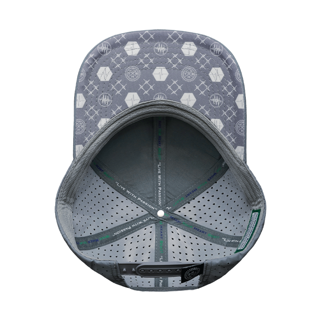 Yoga Hat, Baseball Hat, Snapback Hat, Gray, Mens Hat, Womens Hat, Underbill Picture