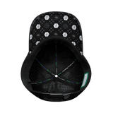 Yoga Hat, Dad Hat, Ponytail, Snapback, Black, Mens Hat, Womens Hat, Underbill Picture