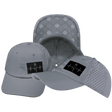 Yoga Hat, Dad Hat, Ponytail, Snapback, Gray, Mens Hat, Womens Hat, Main Picture