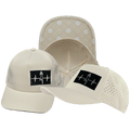 Yoga Hat - Trucker Hat - Cream - Laser Mesh