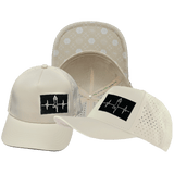 Yoga Hat, Trucker Hat, Snapback Hat, Cream, Mens Hat, Womens Hat, Main Picture