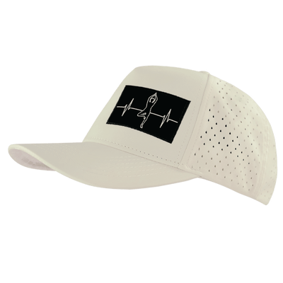  Yoga Hat, Trucker Hat, Snapback Hat, Cream, Mens Hat, Womens Hat, Side Picture