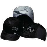 Youth Florida Hat, Baseball Hat, Snapback Hat, Black Camo, Black, Mens Hat, Womens Hat, Main Picture