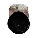 Youth Florida Hat, Baseball Hat, Snapback Hat, Tan Camo, Black, Mens Hat, Womens Hat, Underbilll Picture