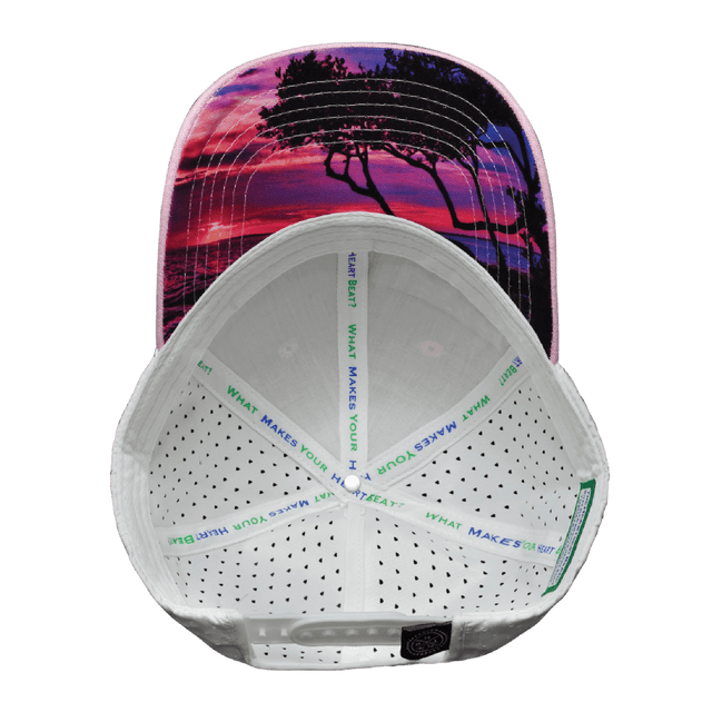 Youth Florida Hat, Low Profile, Ponytail, Snapback Hat, Pink, White, Mens Hat, Womens Hat, Underbill Picture 